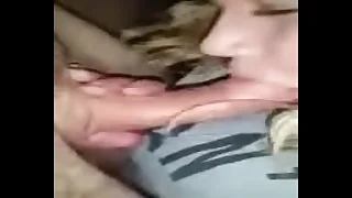 Blonde cheating spliced oral