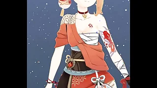 Doll animation dance sexy