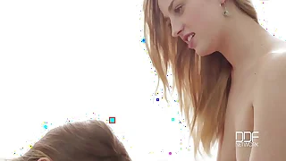 Russian Co-eds fact-finding Super Hot Threesome