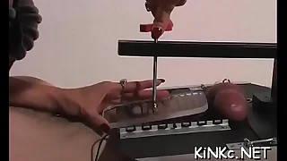 Hard footjob together with trip the light fantastic toe crushing